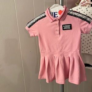 Authentic Burberry skater skirt dress